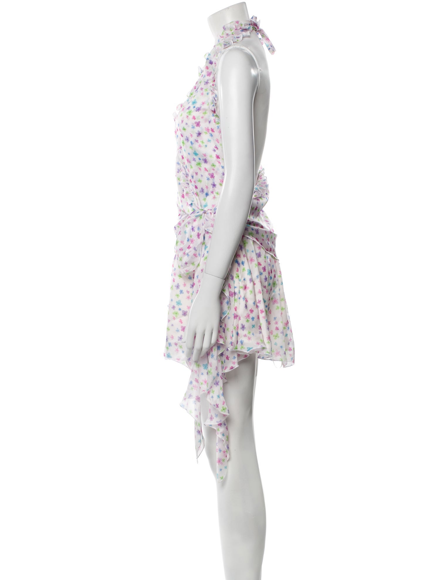 Mirae Floral Print Mini Dress w/ Tags