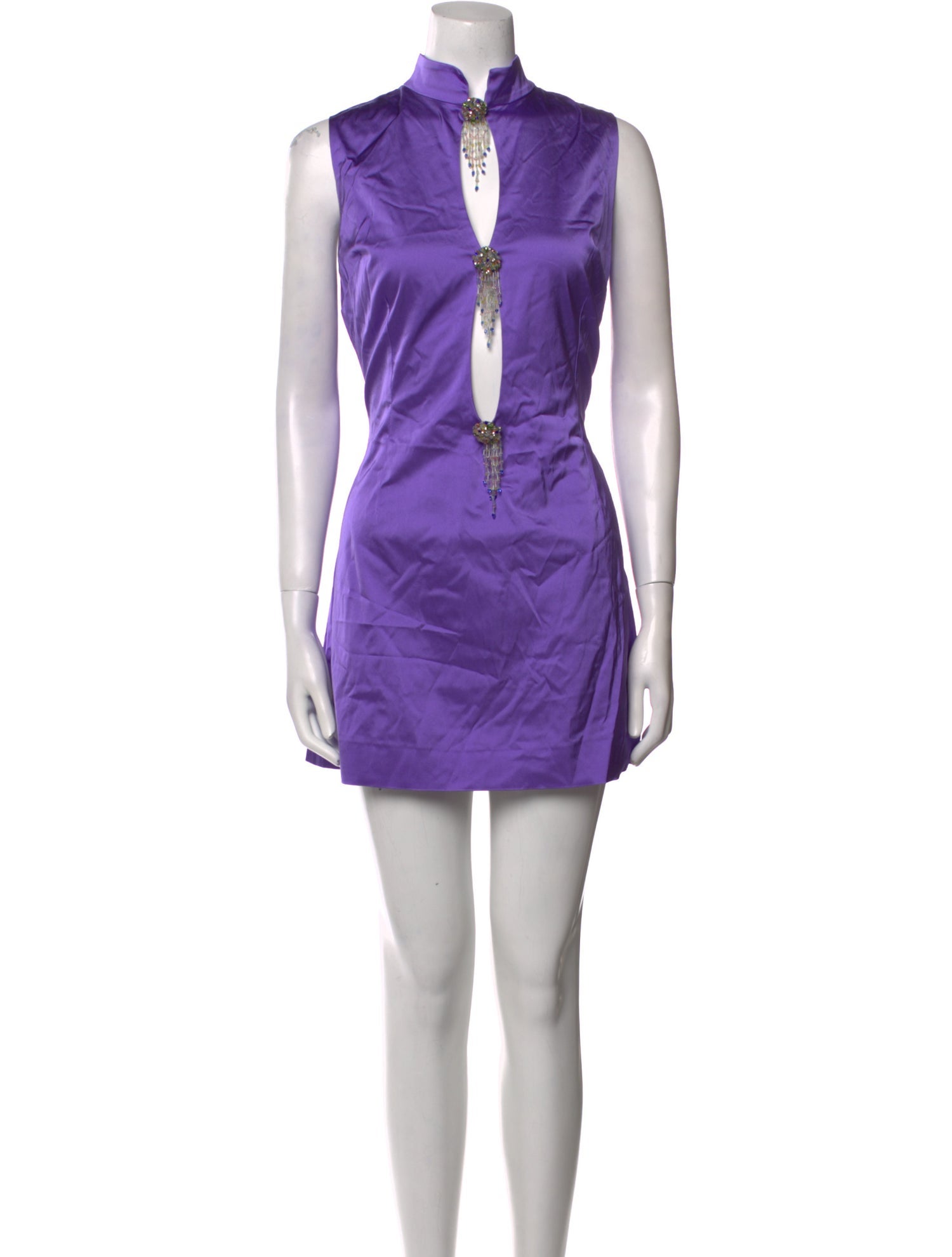 Mirae Mock Neck Mini Dress