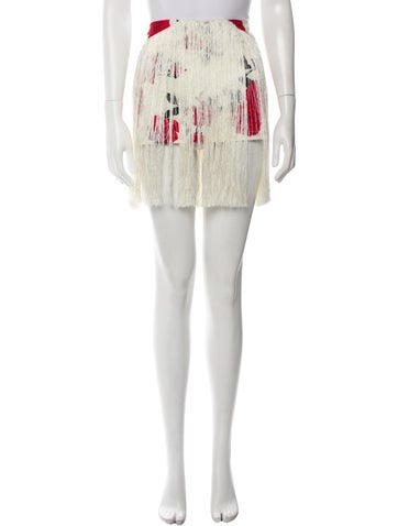 Mirae Skirts Printed Mini Skirt Us10, Fr42 | L