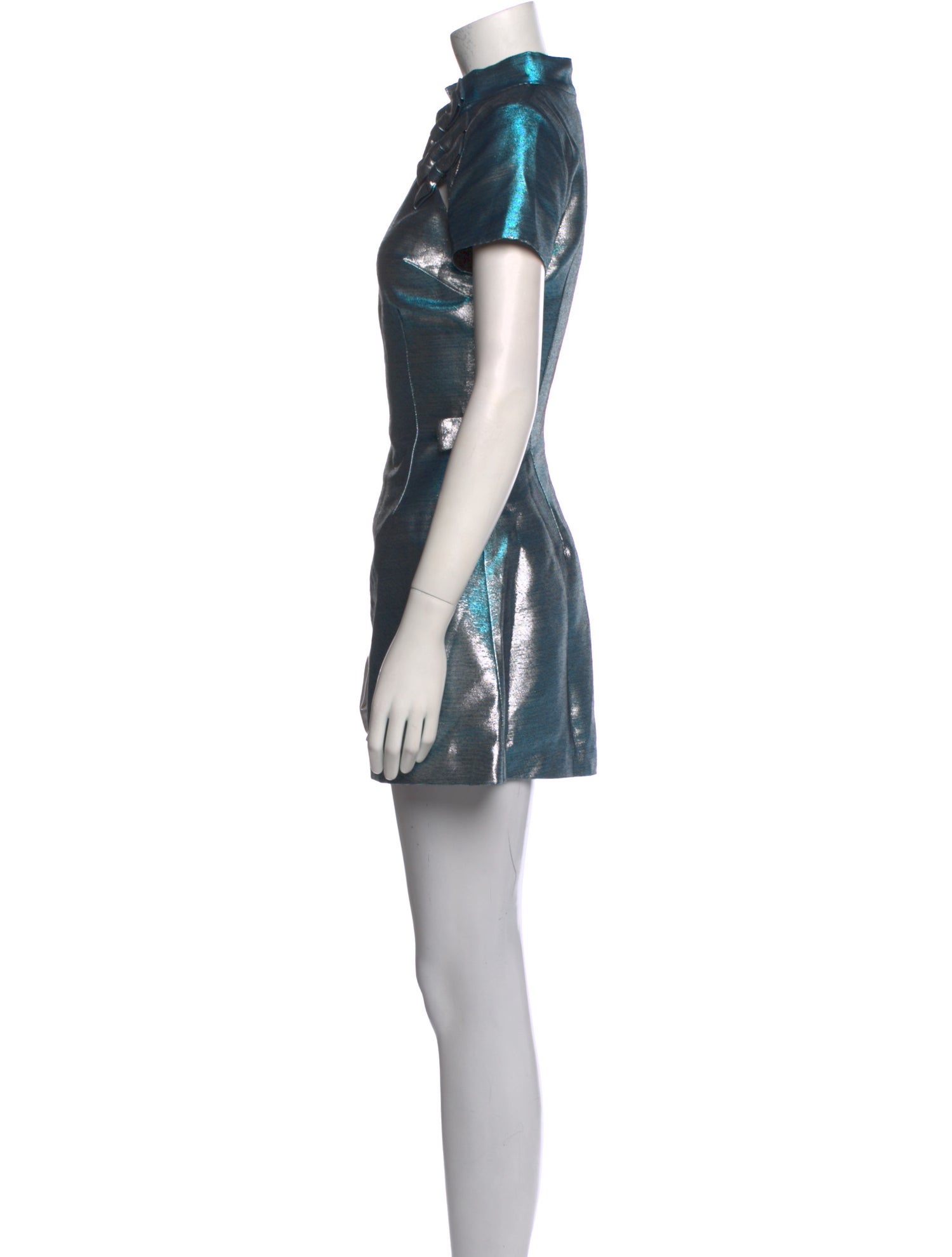 Mirae Mock Neck Mini Dress