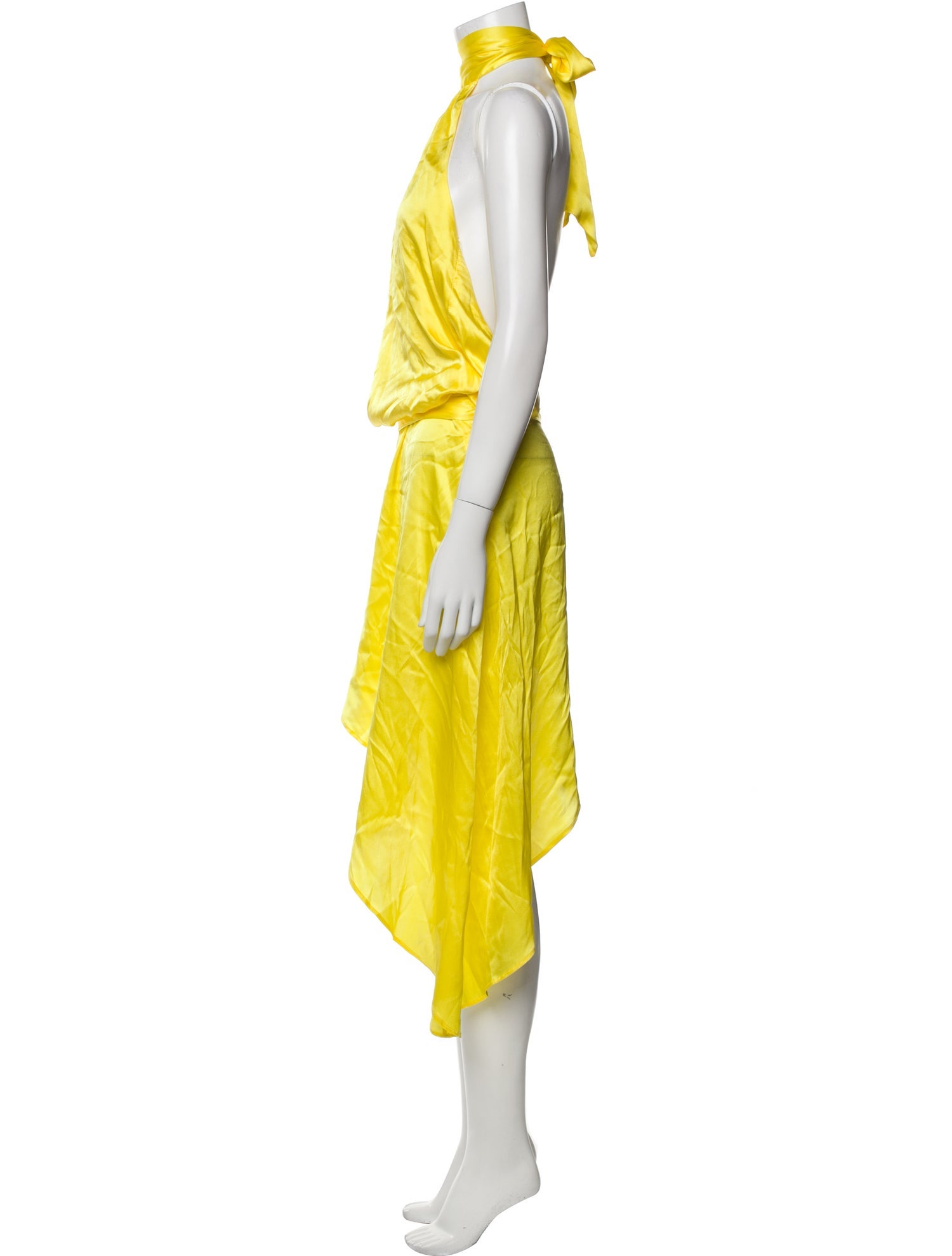 Mirae Silk Long Dress