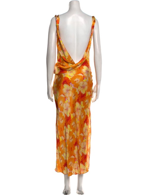 Mirae Silk Long Dress