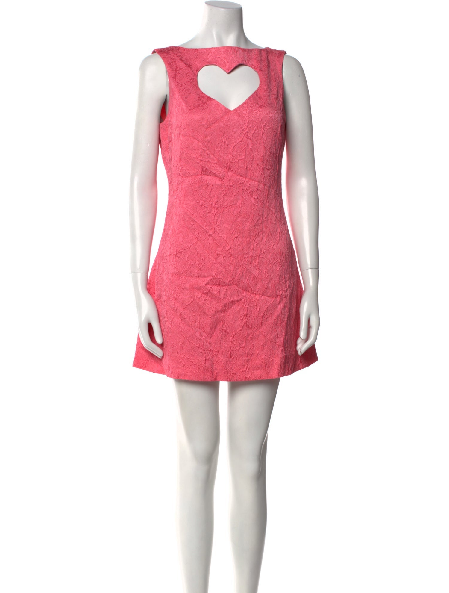 Mirae Bateau Neckline Mini Dress