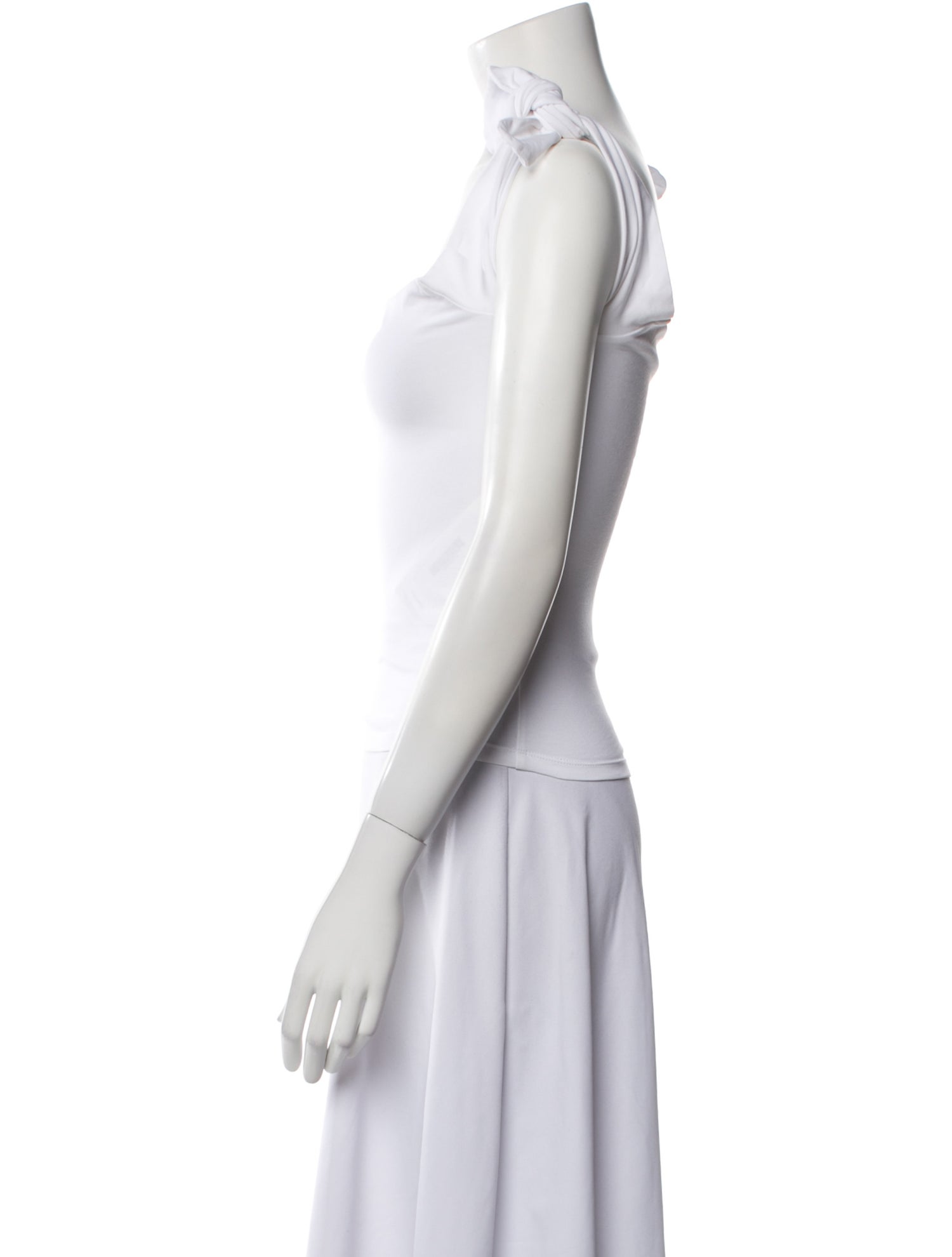 Mirae Square Neckline Sleeveless Crop Top