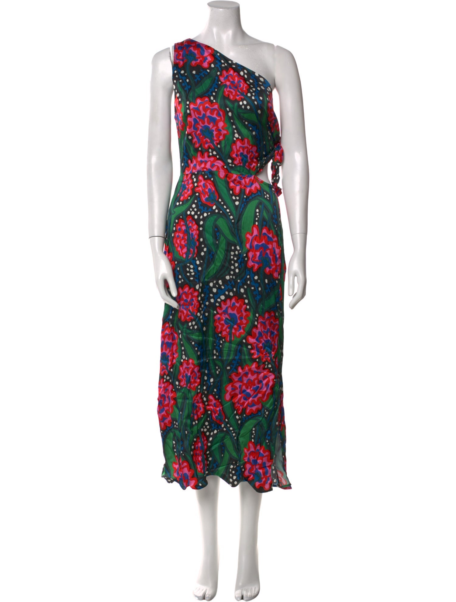 Mirae Printed Midi Length Dress w/ Tags