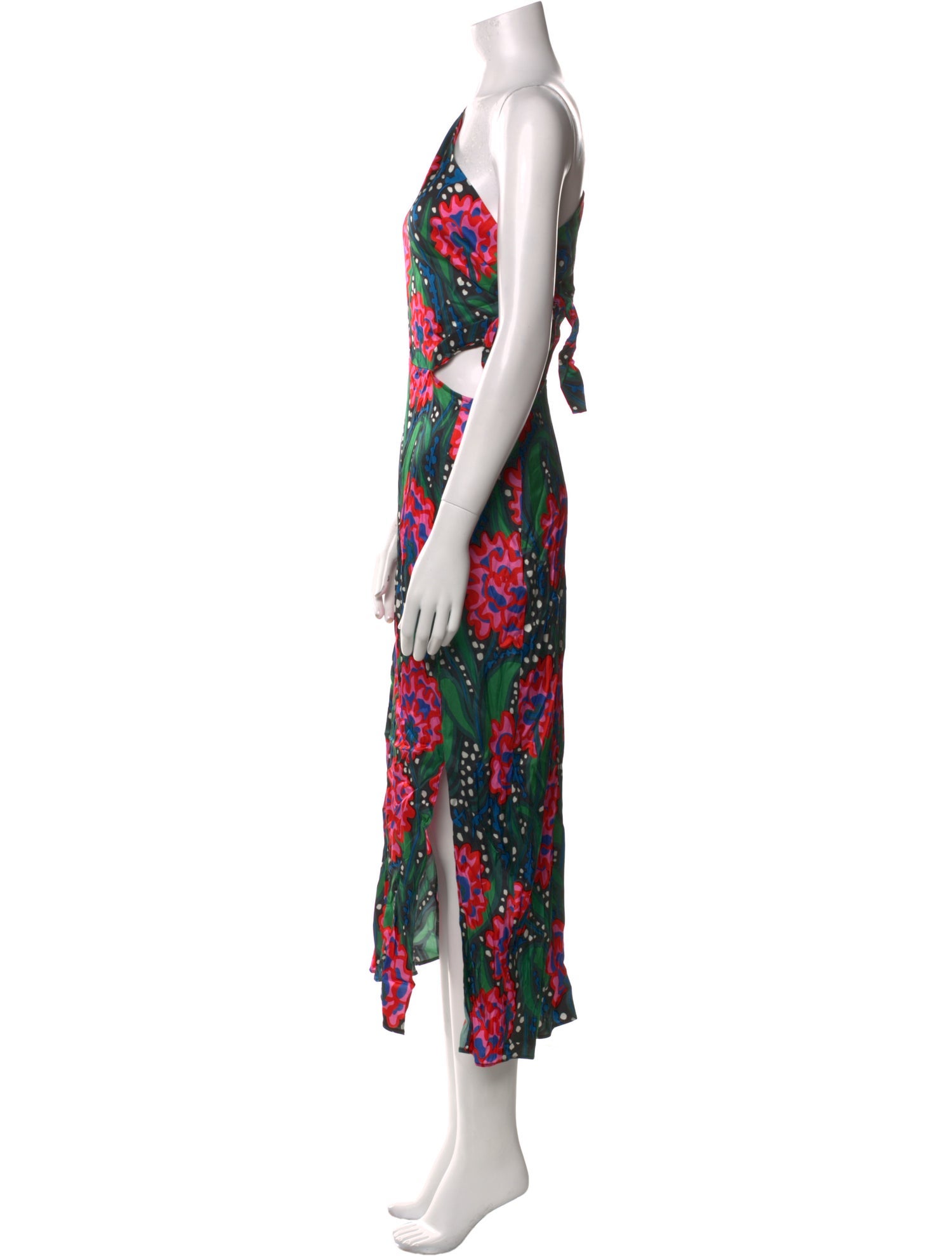 Mirae Printed Midi Length Dress w/ Tags