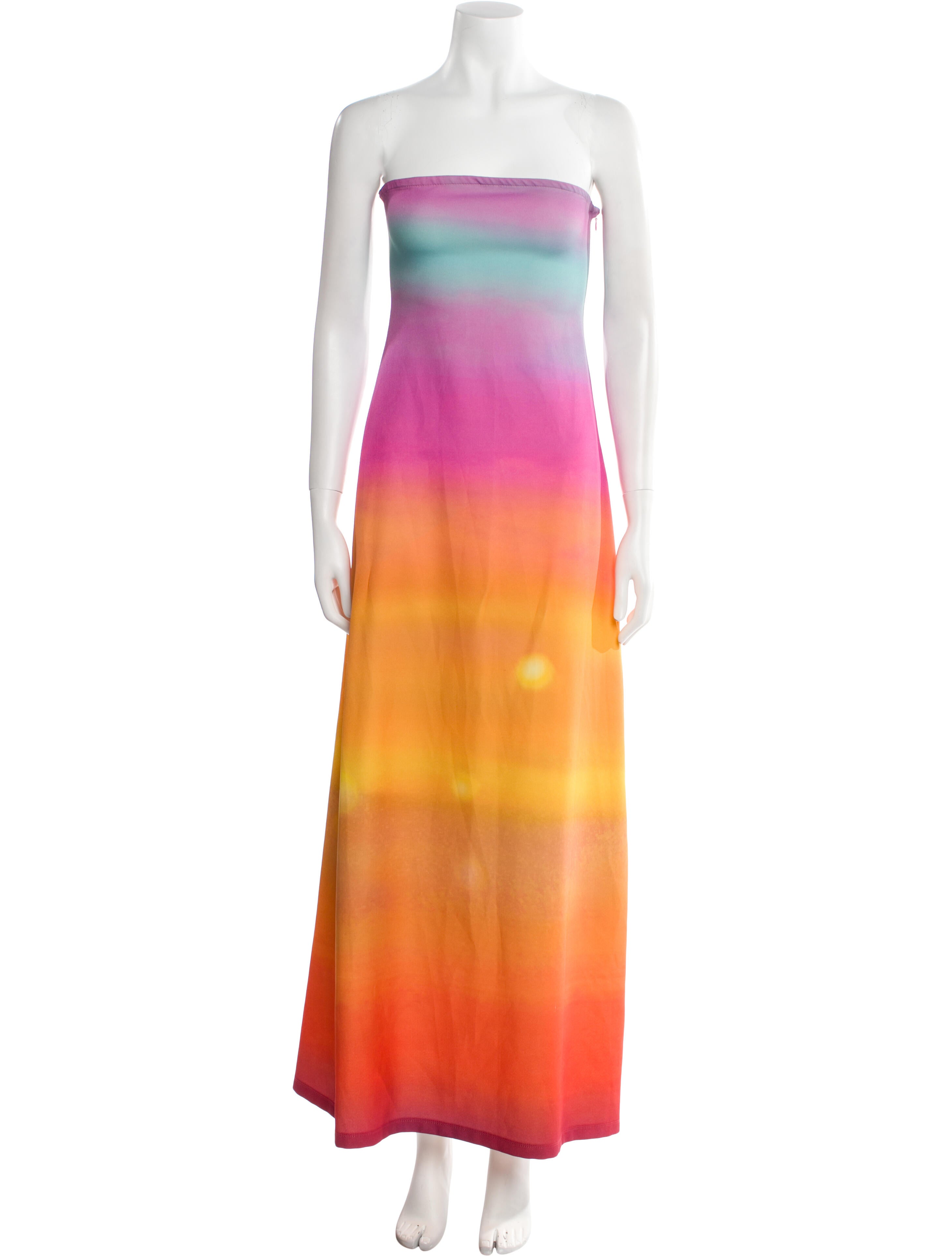 Mirae Tie-Dye Print Long Dress