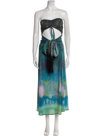 Mirae Printed Midi Length Dress