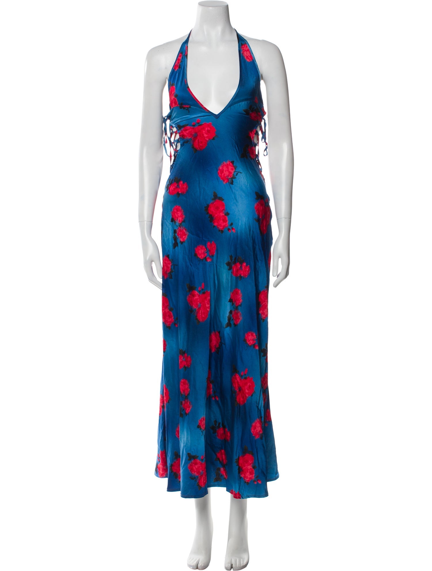 Mirae Floral Print Long Dress w/ Tags