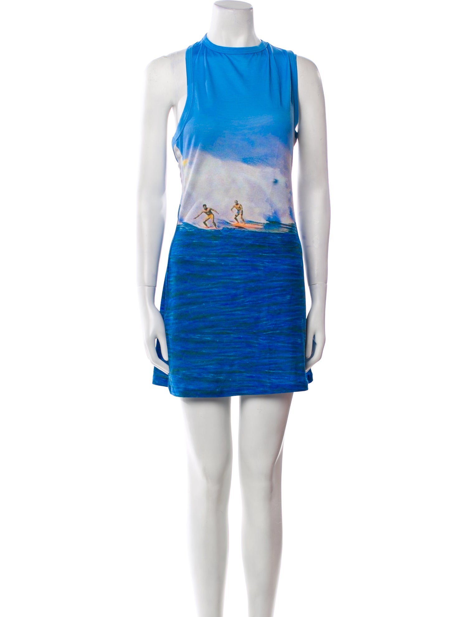 Mirae Graphic Print Cowl Neck Tunic