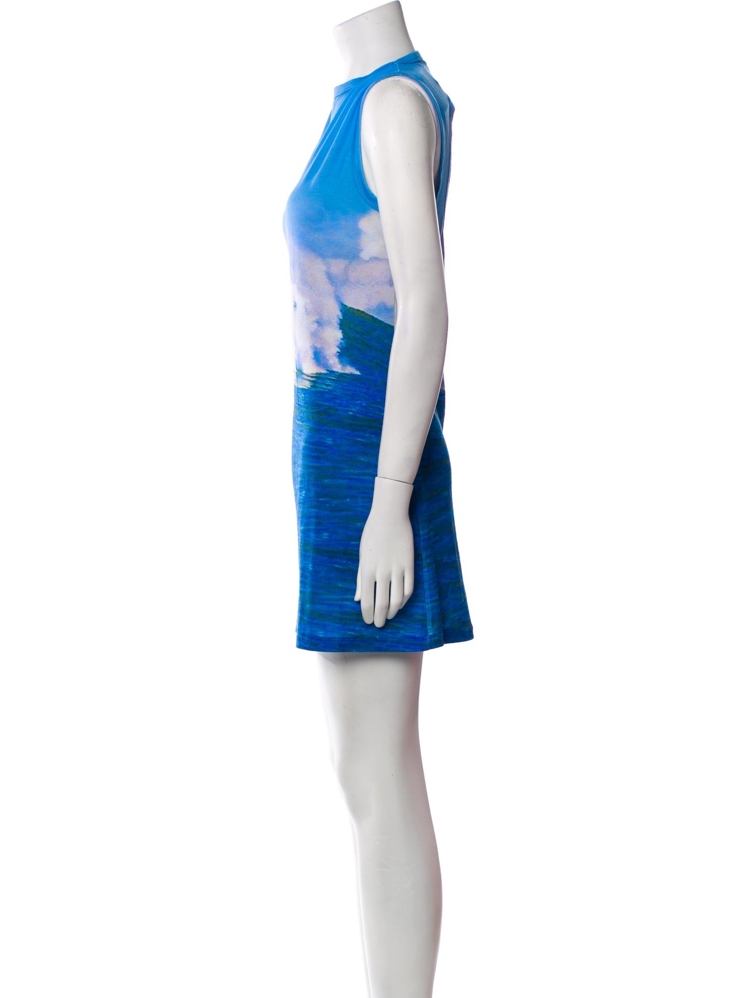 Mirae Graphic Print Cowl Neck Tunic