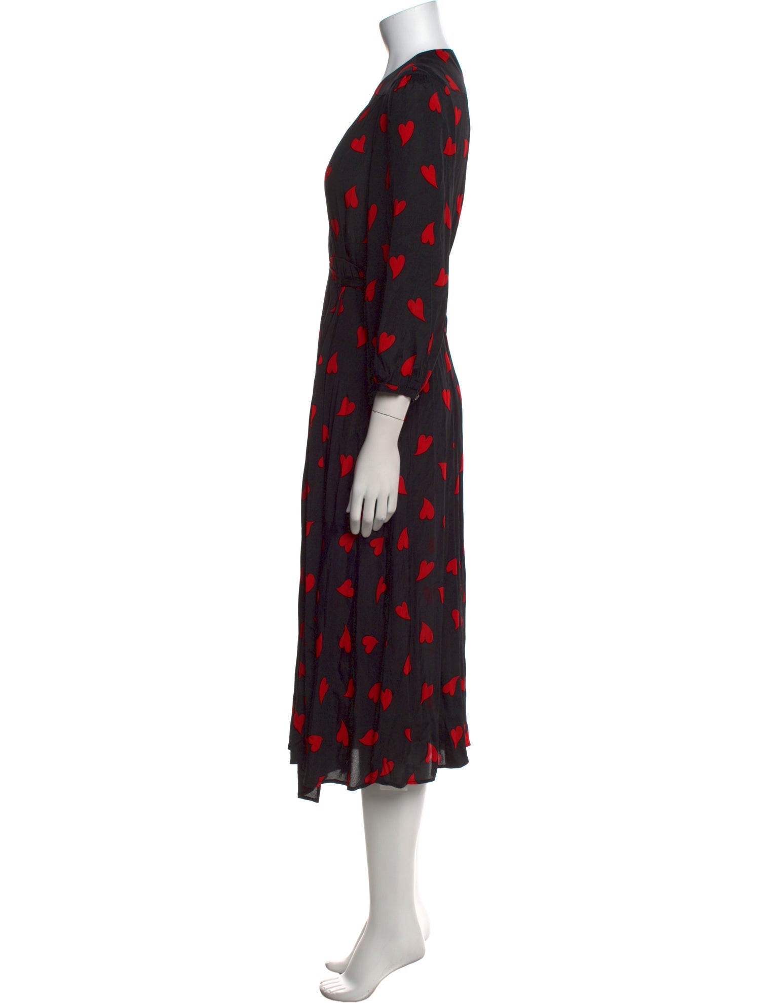 Mirae Printed Midi Length Dress