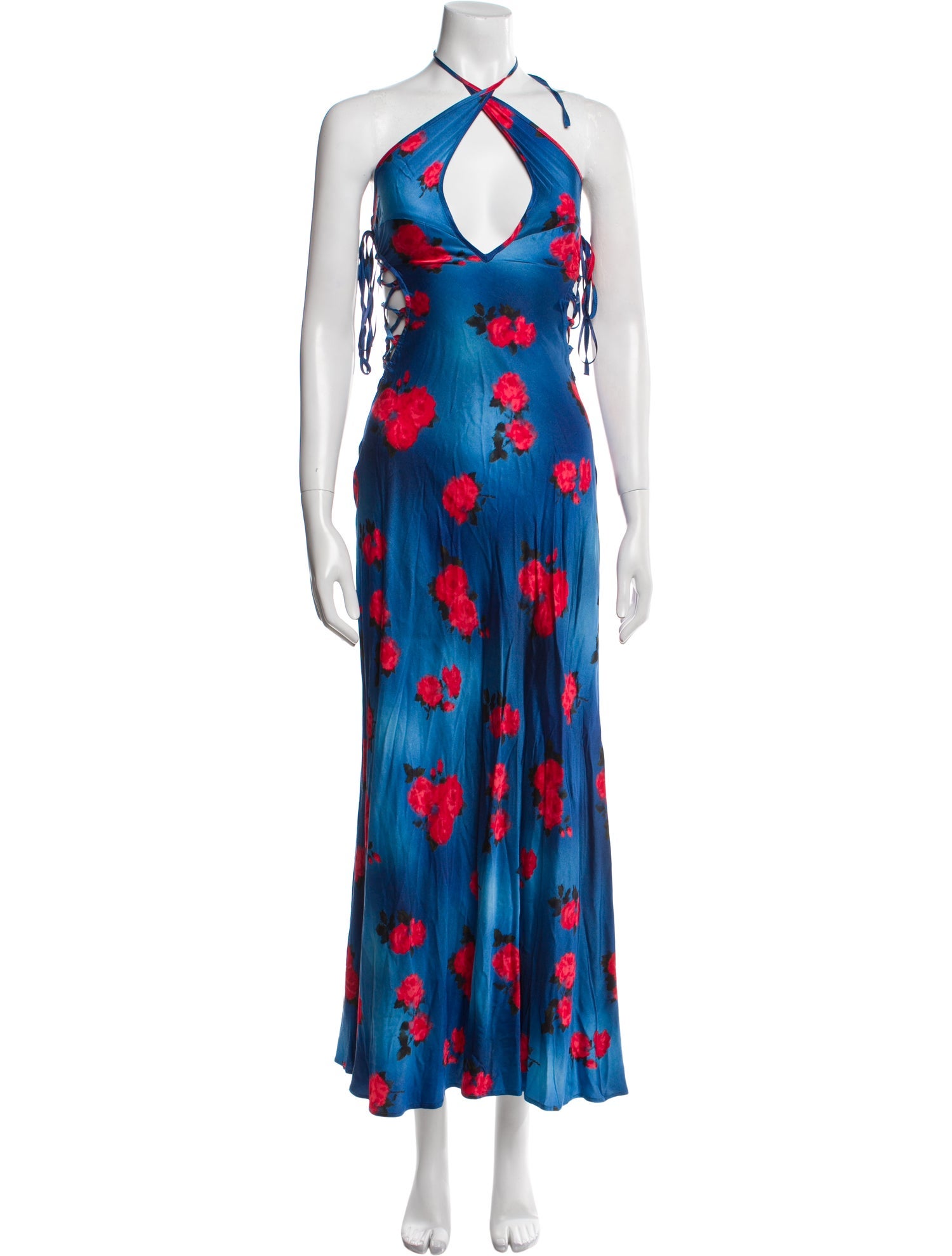 Mirae Floral Print Long Dress w/ Tags