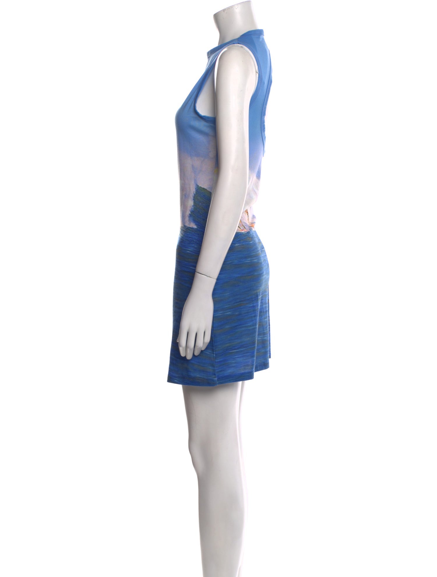 Mirae Printed Mini Dress