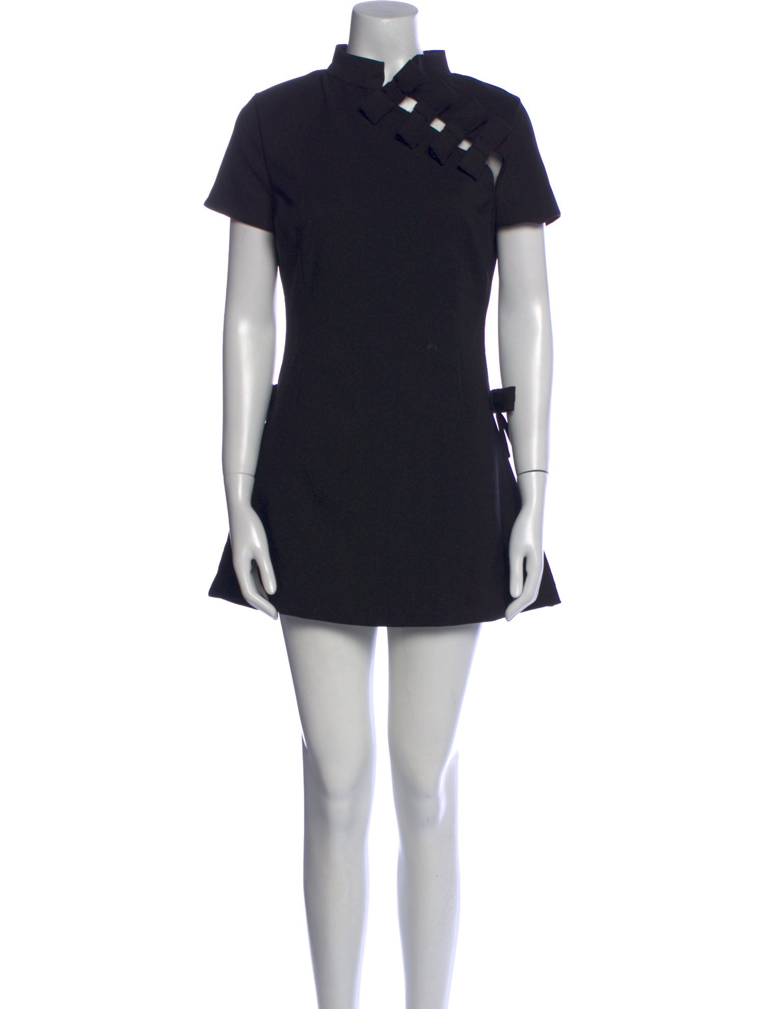 Mirae Mock Neck Mini Dress