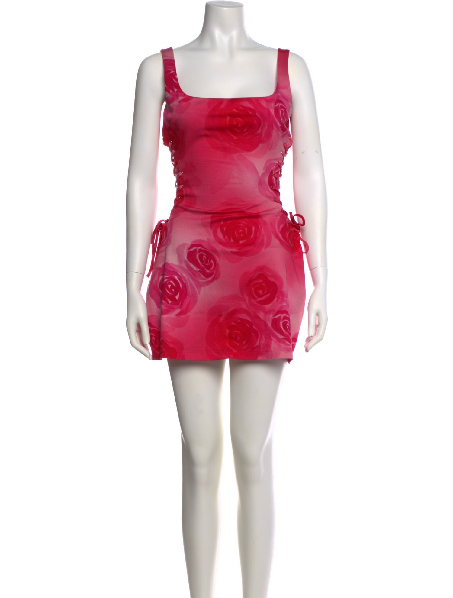 Mirae Square Neckline Mini Dress