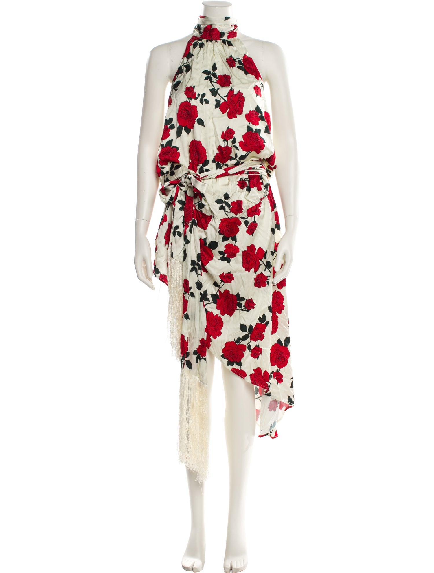 Mirae Floral Print Midi Length Dress w/ Tags