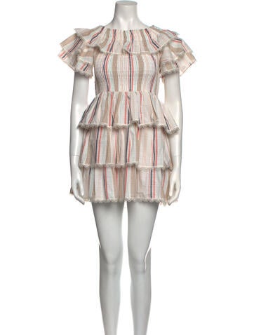 Misa Los Angeles Dresses Plaid Print Mini Dress XS