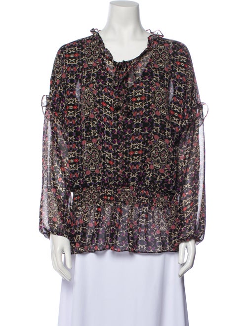 MISA Los Angeles Printed Mini Dress