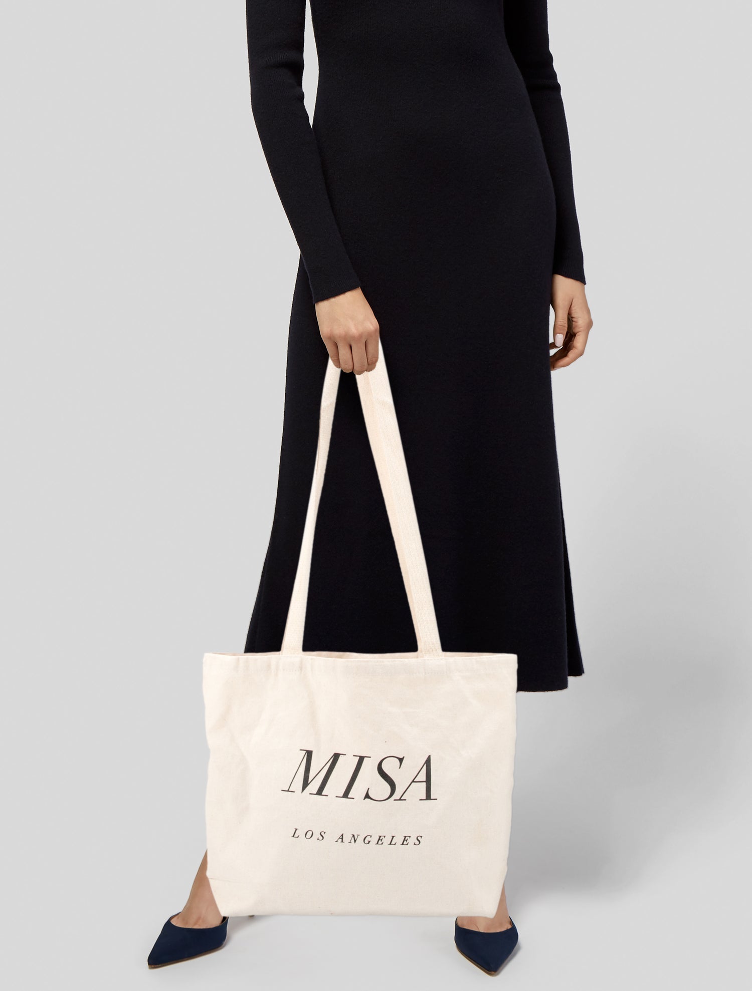 MISA Los Angeles Shopping Tote Bag - Neutrals Totes, Handbags