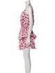 MISA Los Angeles Floral Print Mini Dress