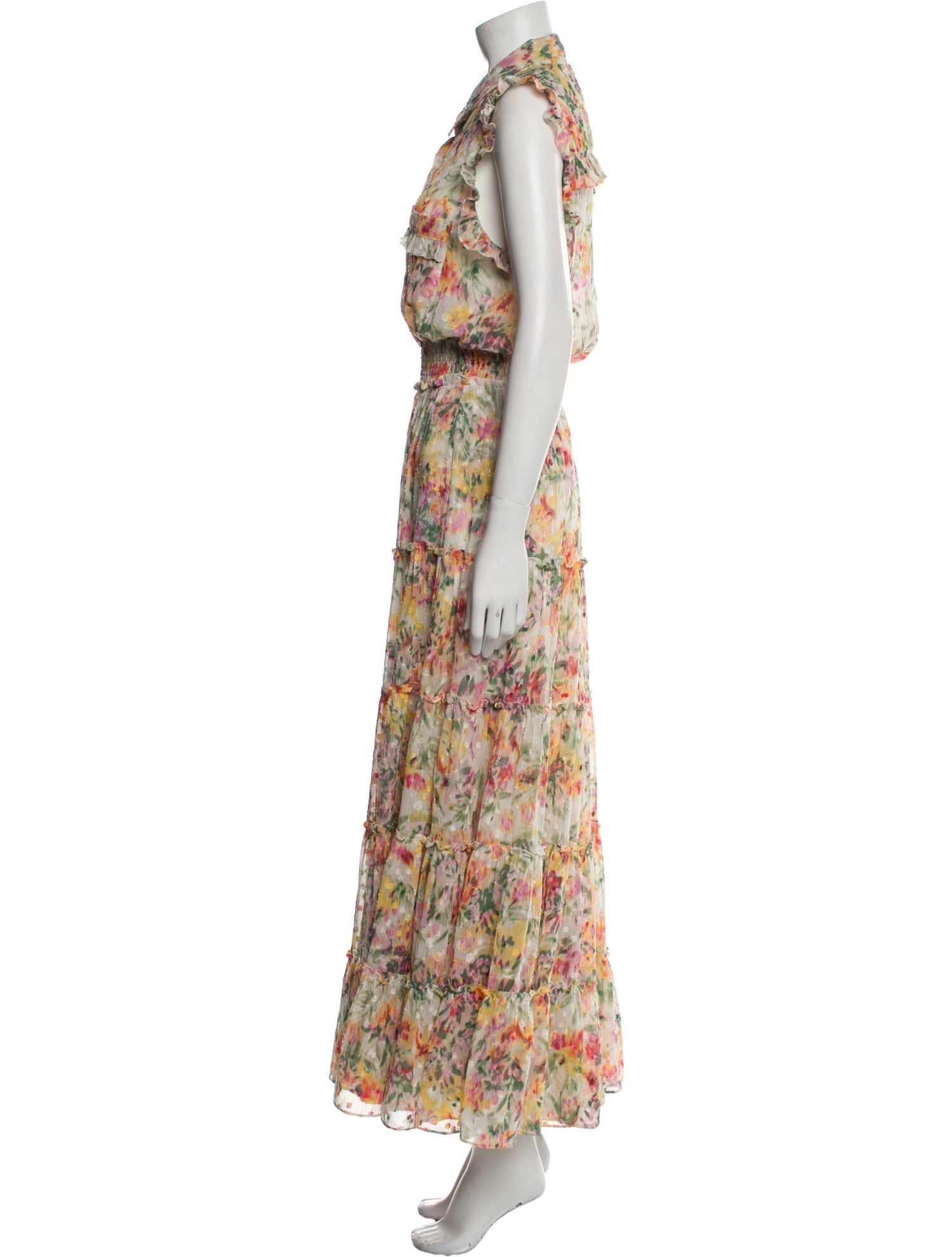 Zimmermann Floral Print Long Dress - Neutrals Dresses, Clothing ...