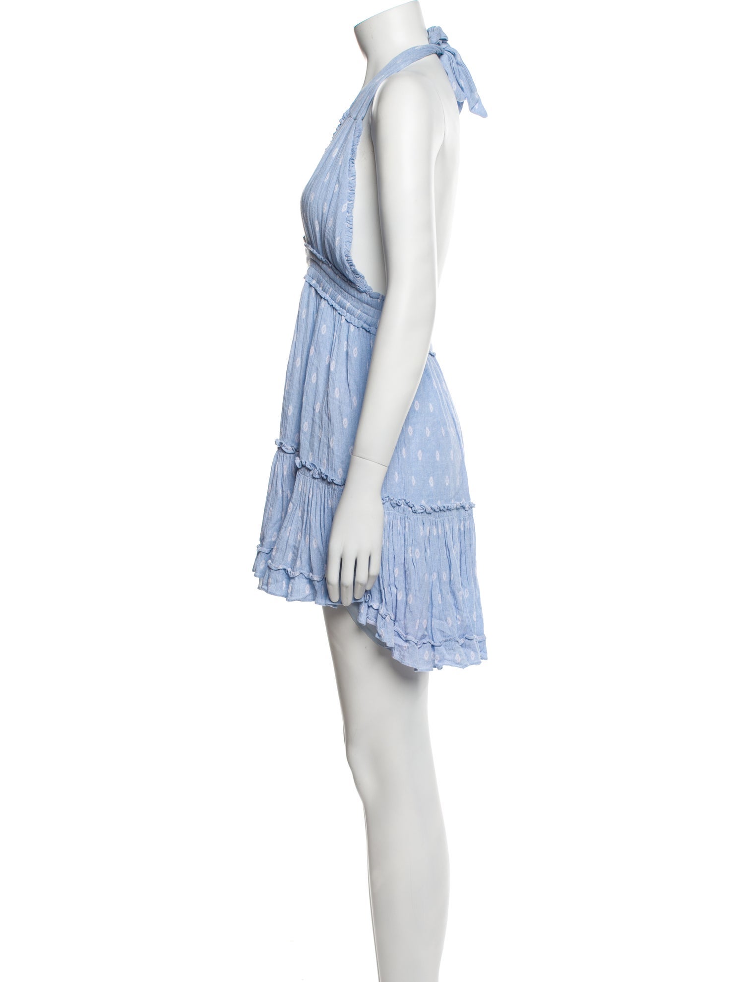 MISA Los Angeles Striped Mini Dress