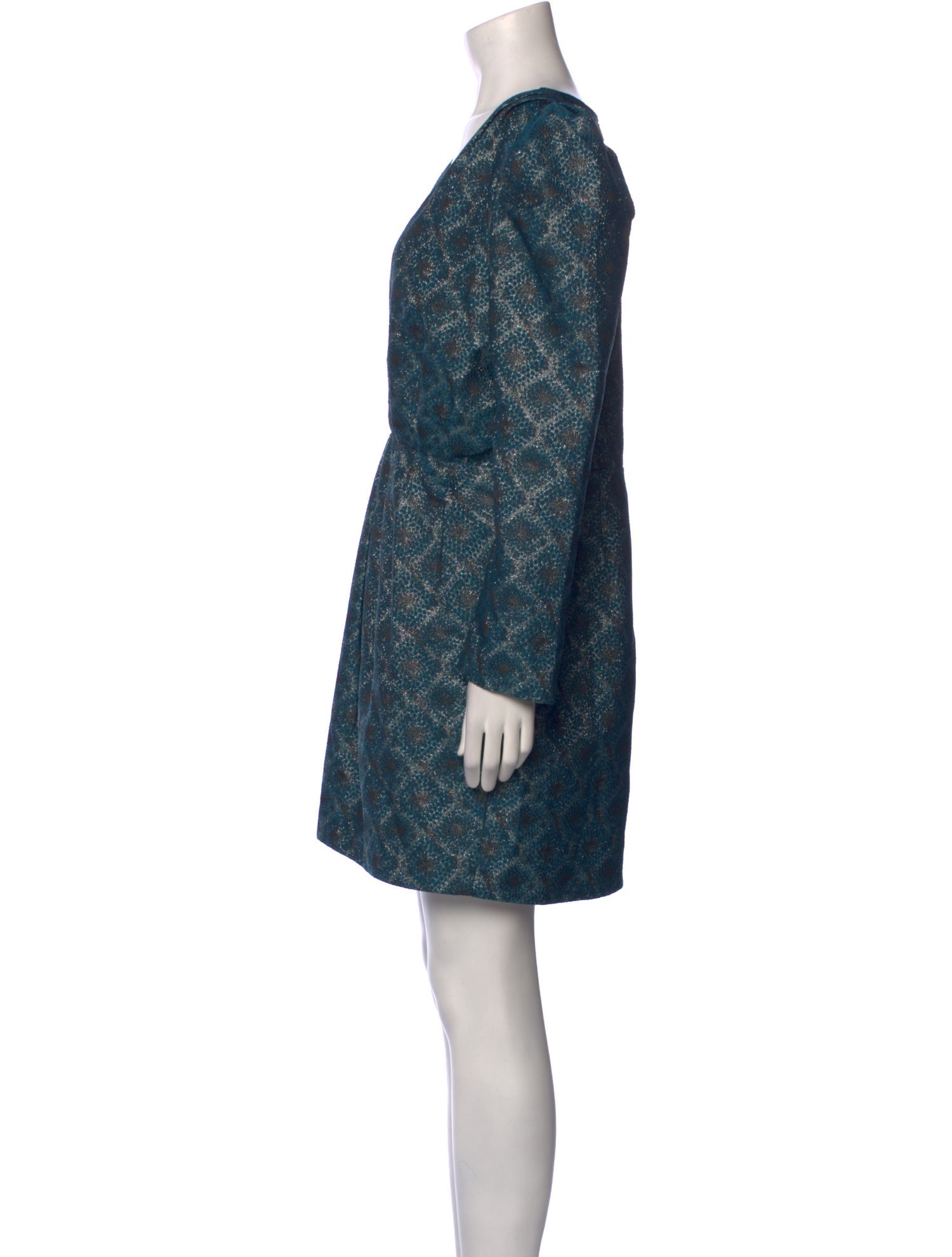 MISA Los Angeles Printed Mini Dress