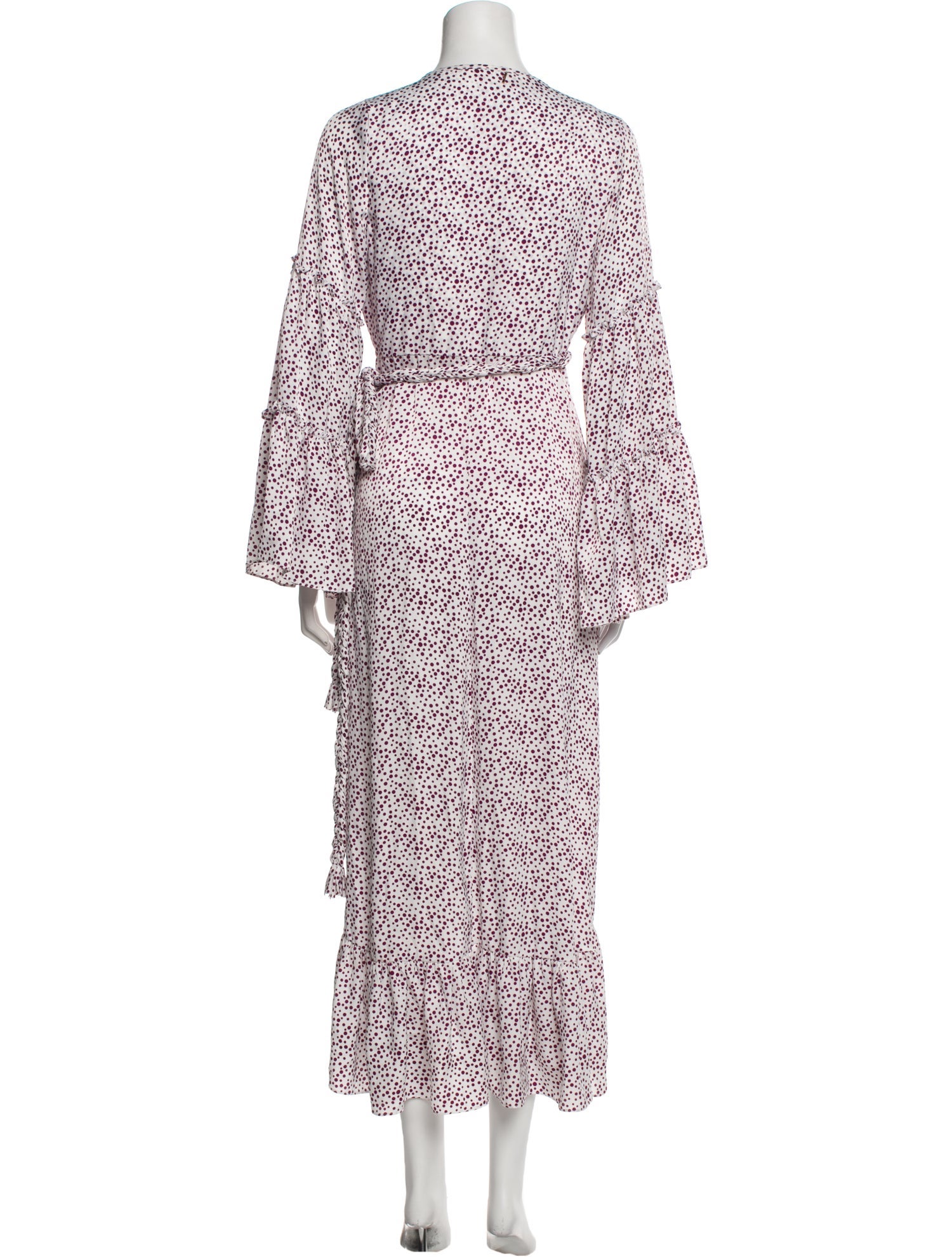 MISA Los Angeles Floral Print Long Dress