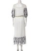 MISA Los Angeles Lace Pattern Skirt Set