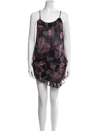 MISA Los Angeles Printed Skirt Set