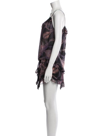 MISA Los Angeles Printed Skirt Set