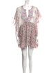 MISA Los Angeles Floral Print Mini Dress