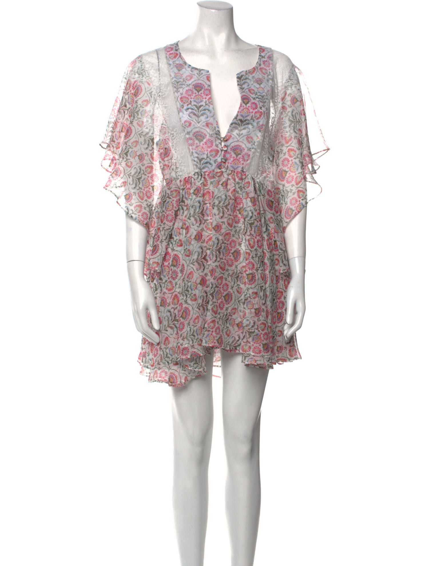 MISA Los Angeles Printed Mini Dress