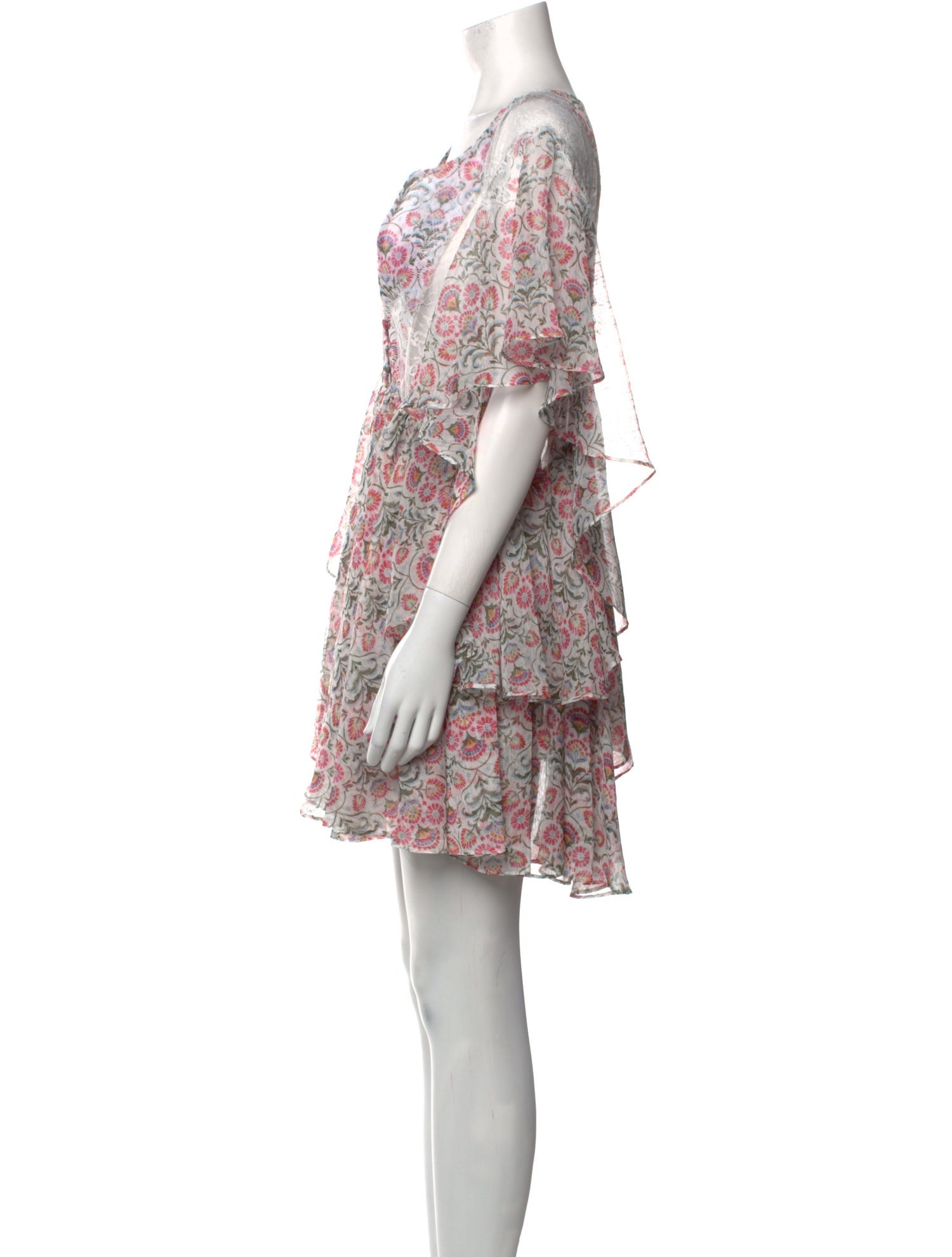 MISA Los Angeles Printed Mini Dress