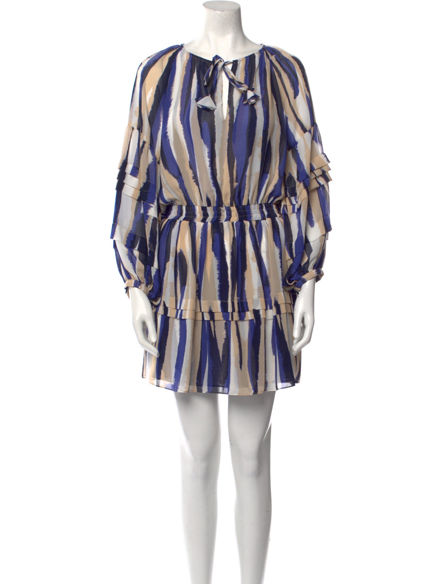 MISA Los Angeles Printed Mini Dress