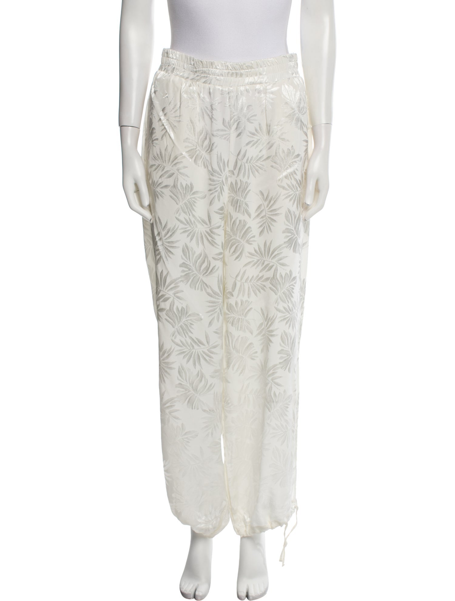 MISA Los Angeles Printed Wide Leg Pants