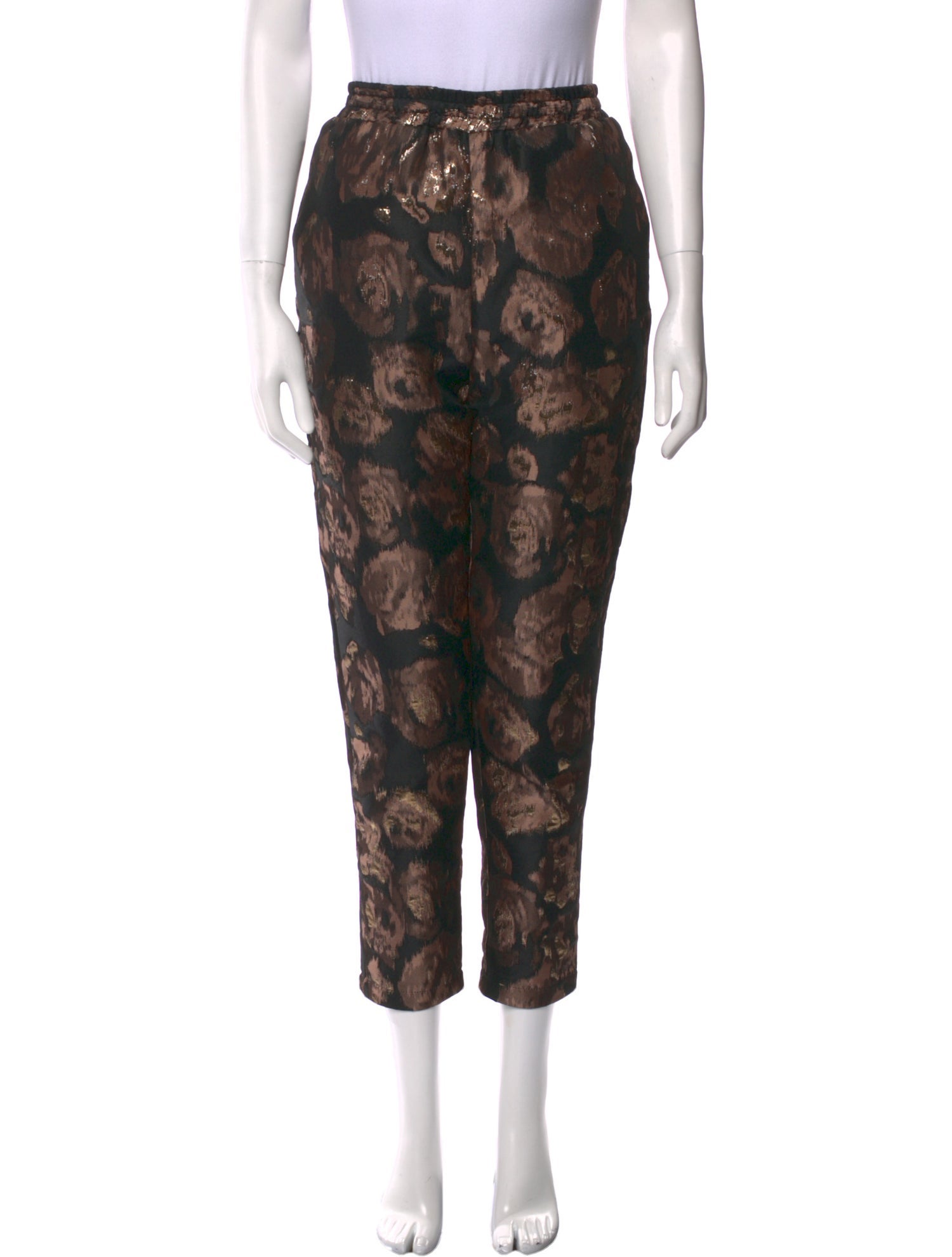 MISA Los Angeles Printed Straight Leg Pants