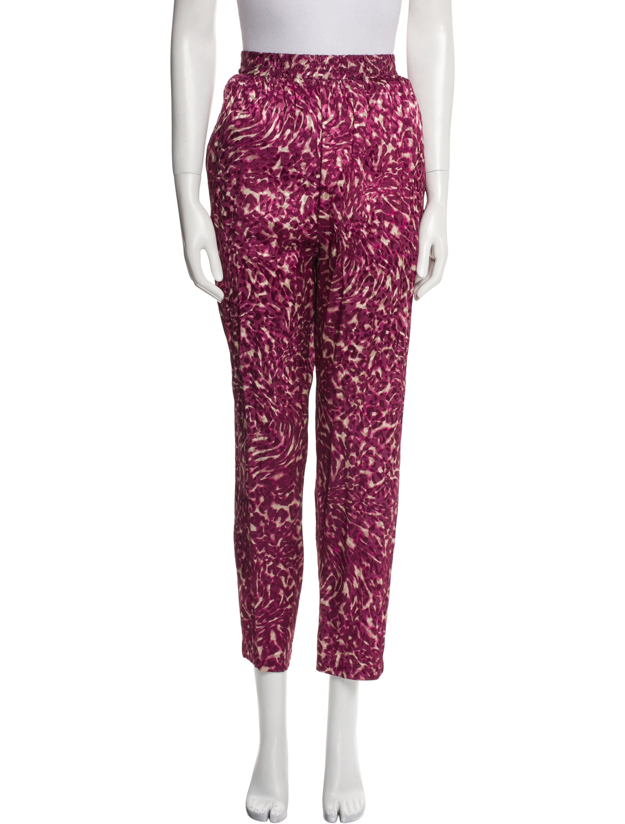 MISA Los Angeles Printed Straight Leg Pants