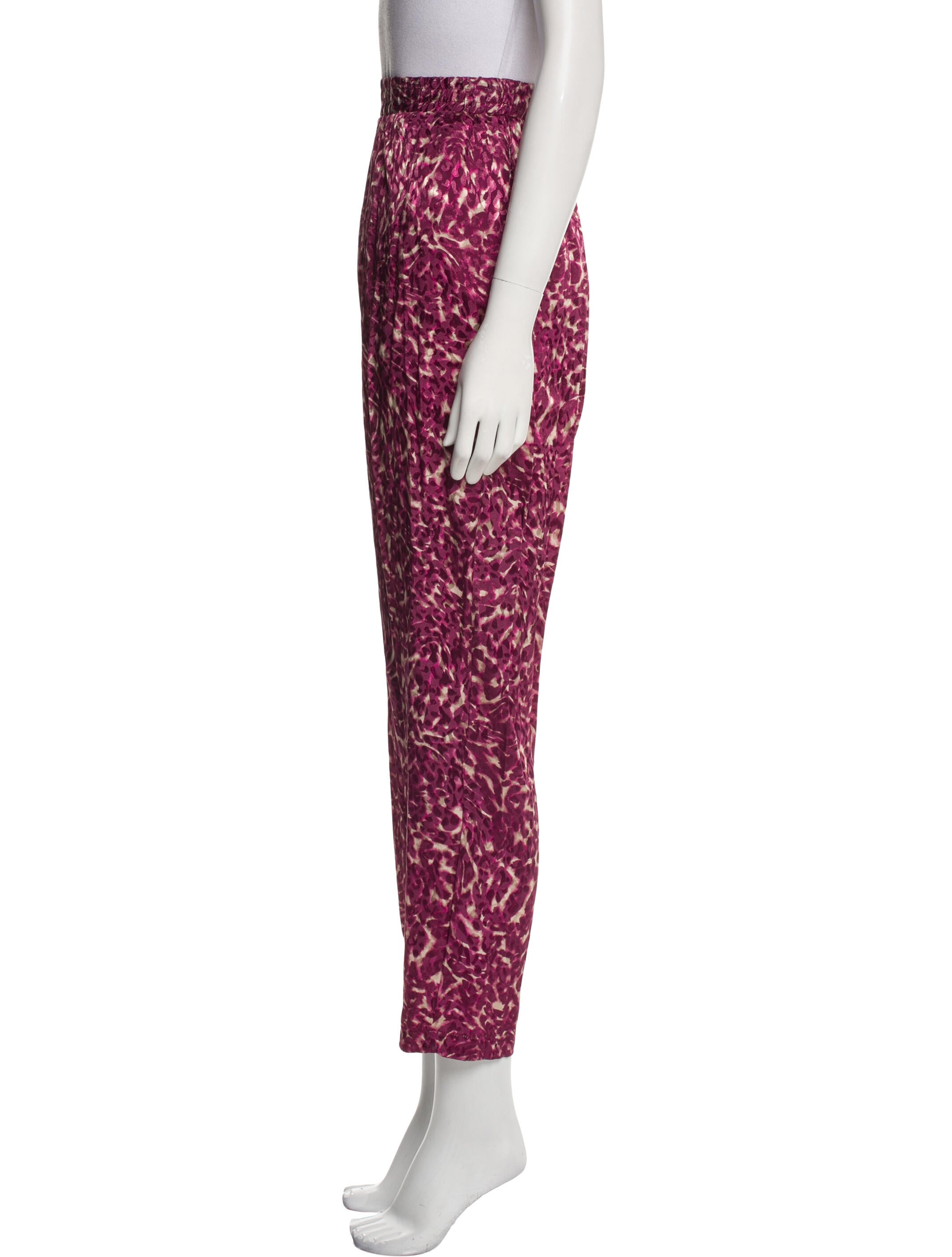 MISA Los Angeles Printed Straight Leg Pants