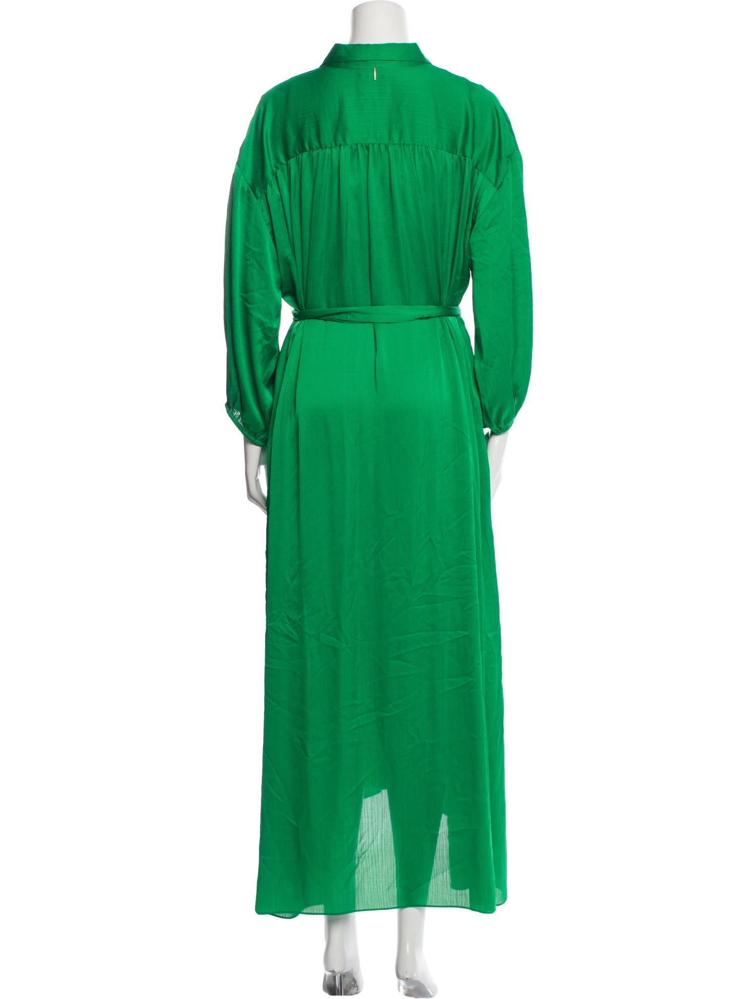 MISA Los Angeles V-Neck Long Dress - Green Dresses, Clothing - WMISA61681 | The RealReal MISA Los Angeles V-Neck Long Dress - Green Dresses, Clothing - WMISA61681 | The RealReal