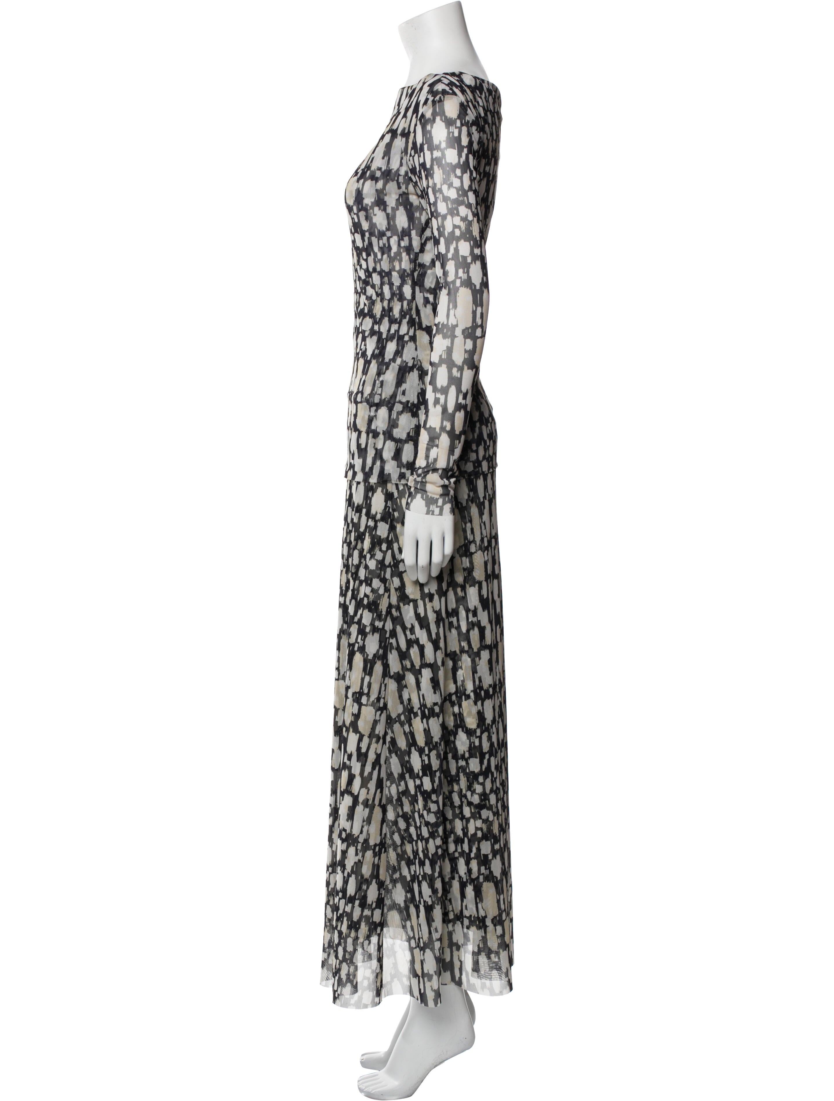 MISA Los Angeles Printed Skirt Set