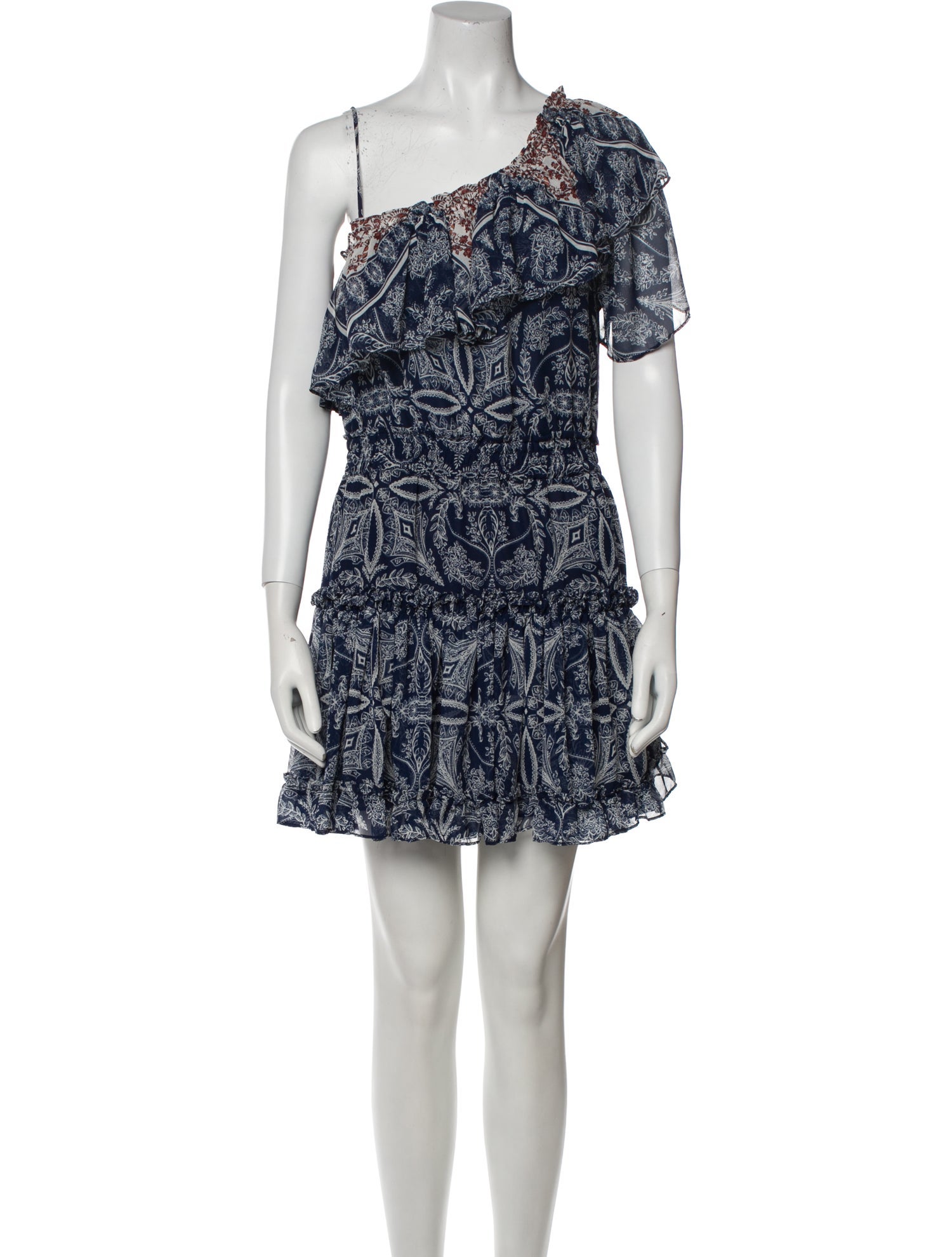 MISA Los Angeles Printed Mini Dress