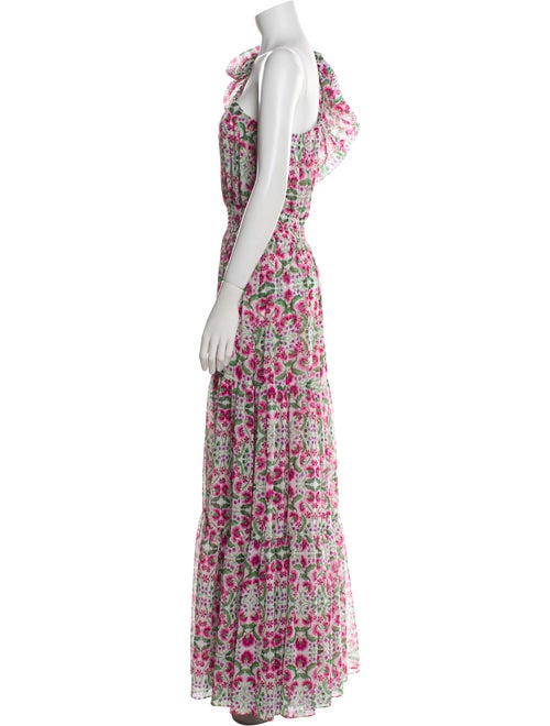 MISA Los Angeles Floral Print Long Dress