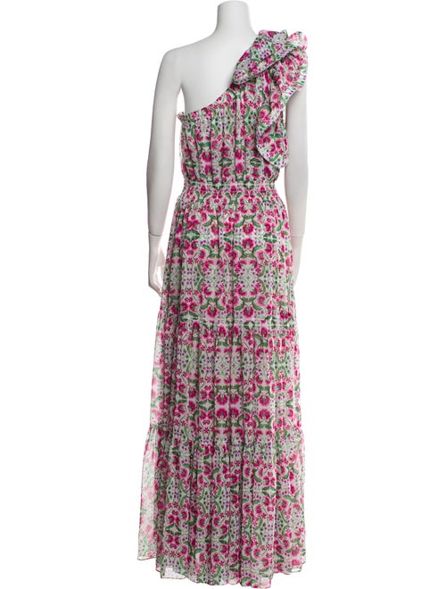 MISA Los Angeles Floral Print Long Dress