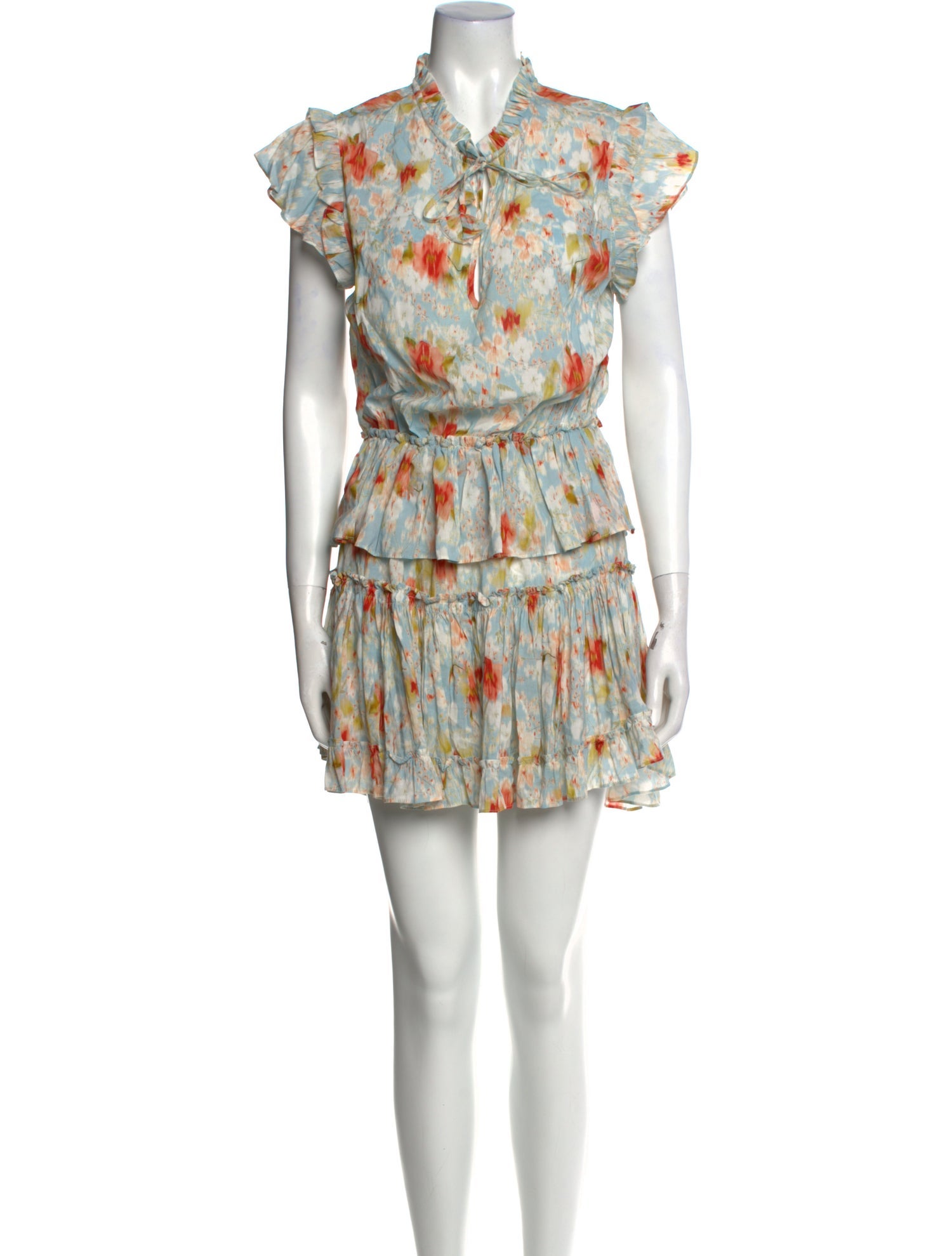 MISA Los Angeles Printed Mini Dress