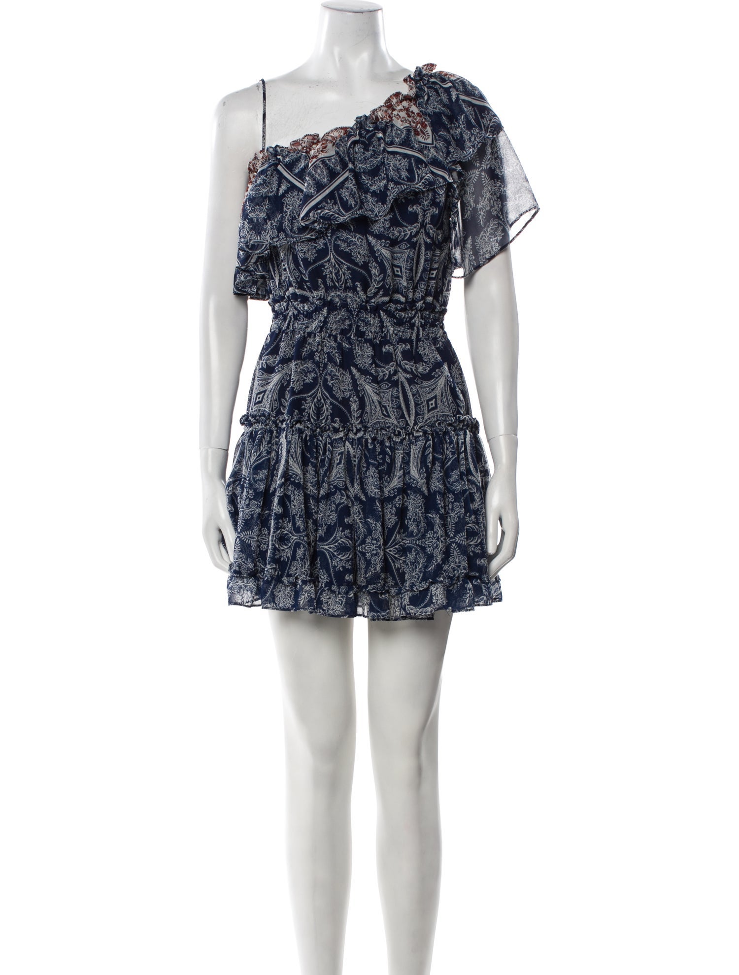 MISA Los Angeles Printed Mini Dress