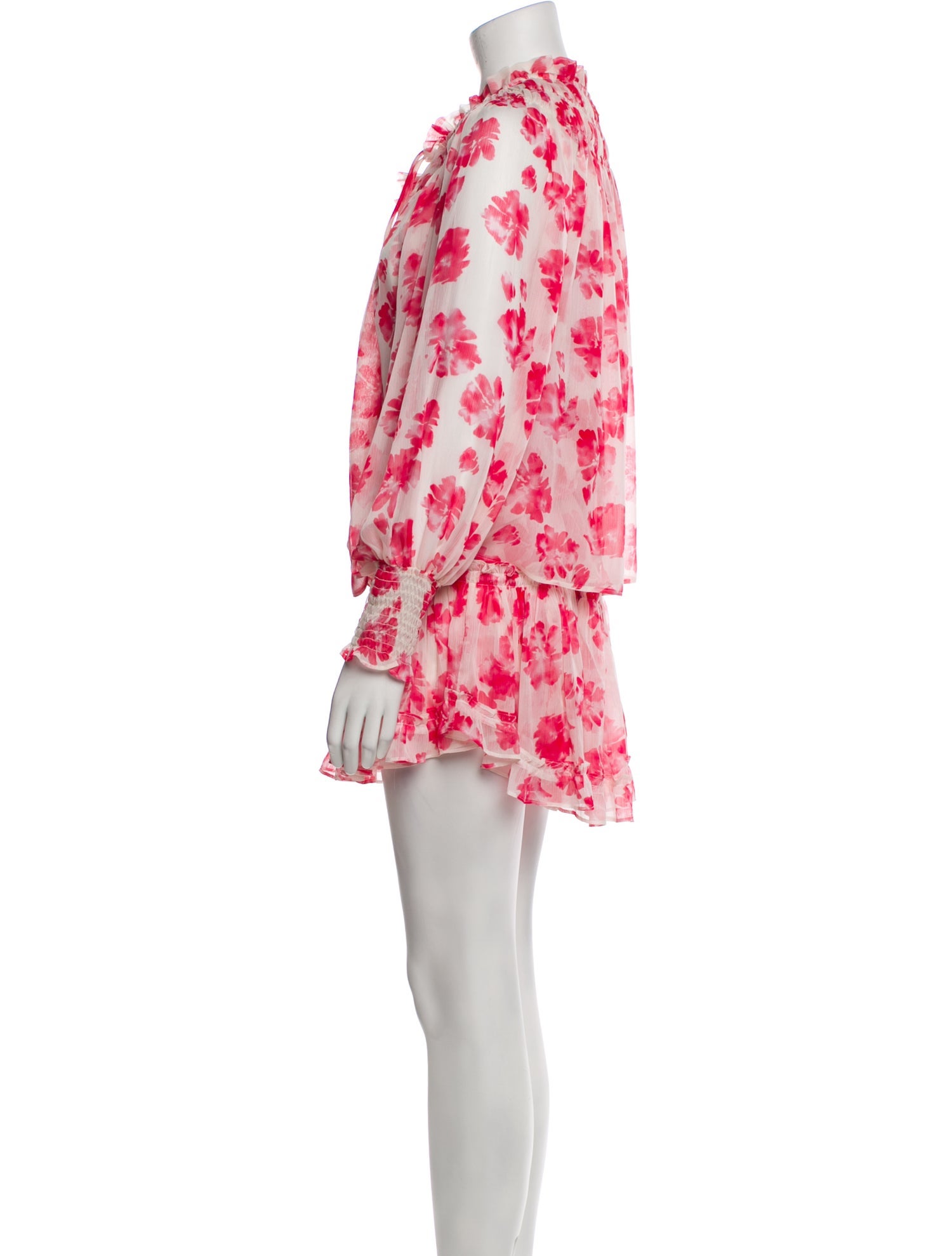 MISA Los Angeles Floral Print Skirt Set