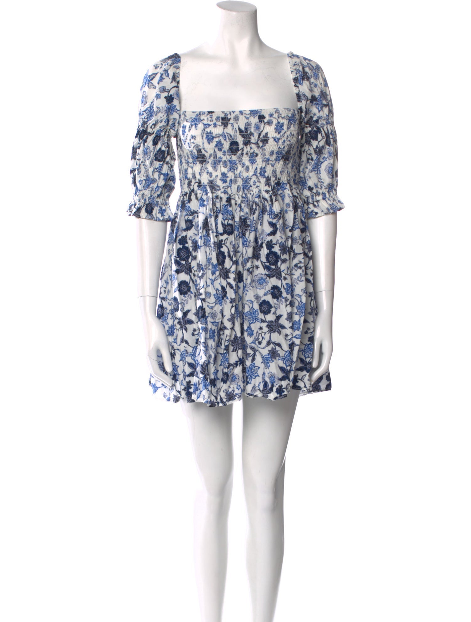 MISA Los Angeles Floral Print Mini Dress