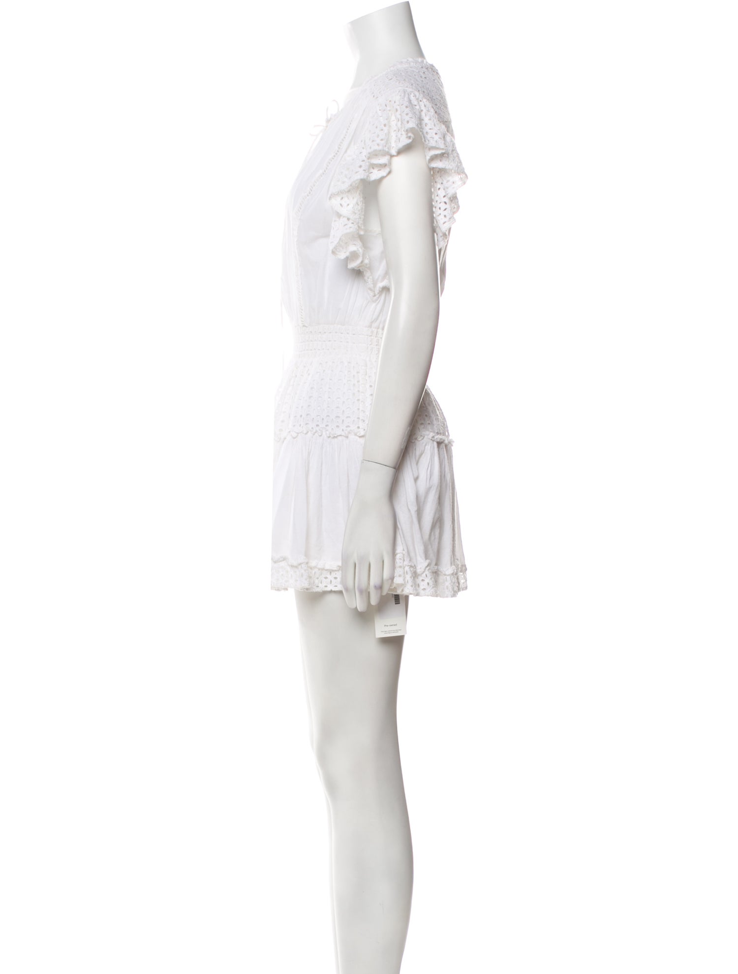 MISA Los Angeles V-Neck Mini Dress